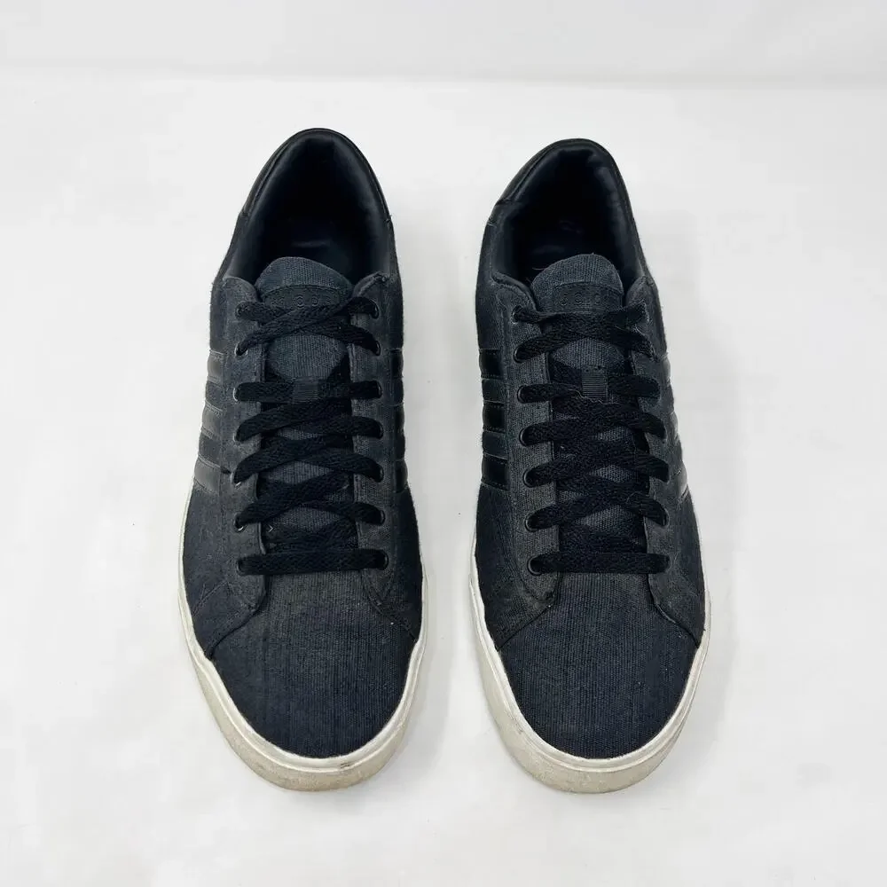 [Adidas] Cloudfoam Super Daily Core Black Casual Lace Up Sneakers Size 12 Men's